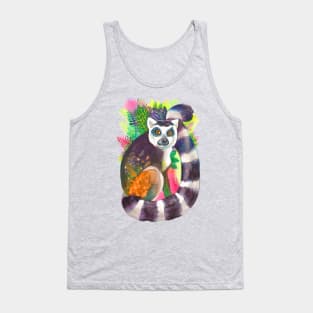 Ringtail Lemur Magic Forest Tank Top